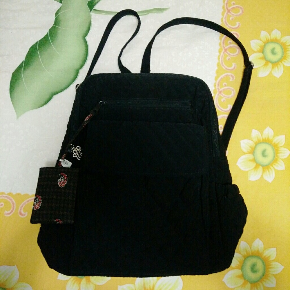 Vera bradley black backpack